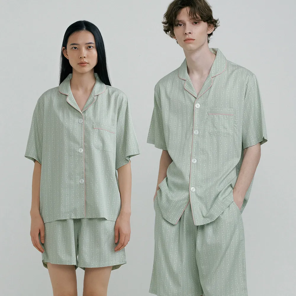 [모달] (couple) Pistachio Short Pajama Set