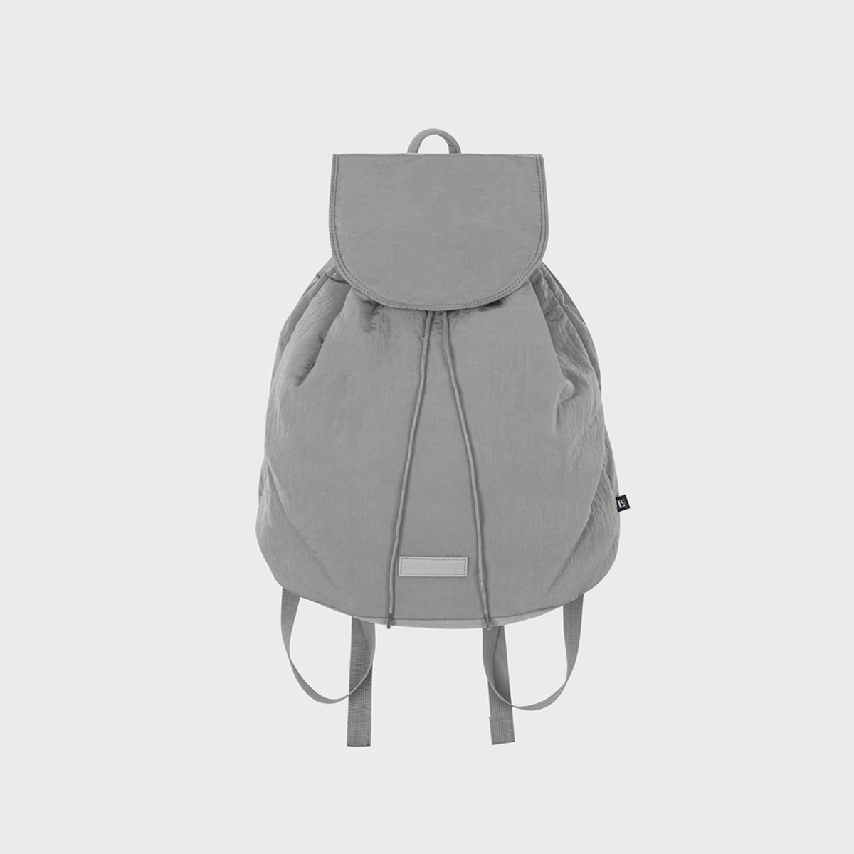 drawstring-padded-backpack-silver-29cm