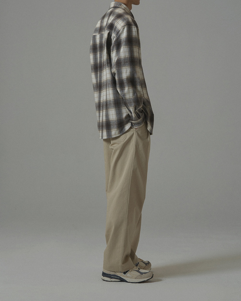 SHAGGY FLANNEL CHECKED SHIRT - BROWN - 감도 깊은 취향 셀렉트샵 29CM