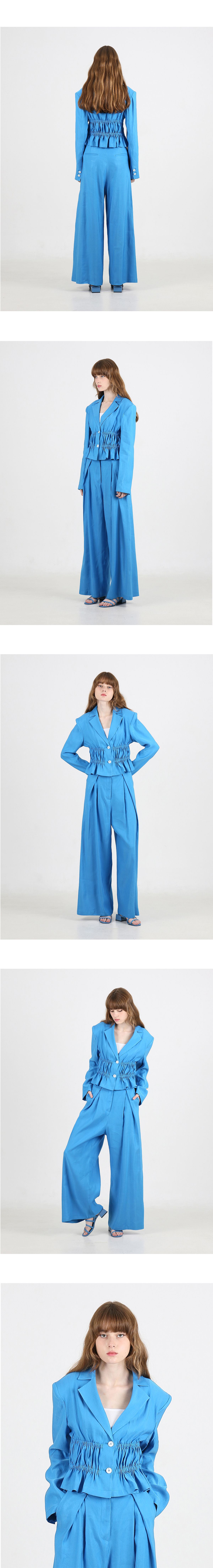 ★GAYEON LEE★ ELOY Crop Jacket Cerulean Blue ELOY Crop Jacket - Cerulean Blue - 감도 깊은 취향 셀렉트샵 29CM