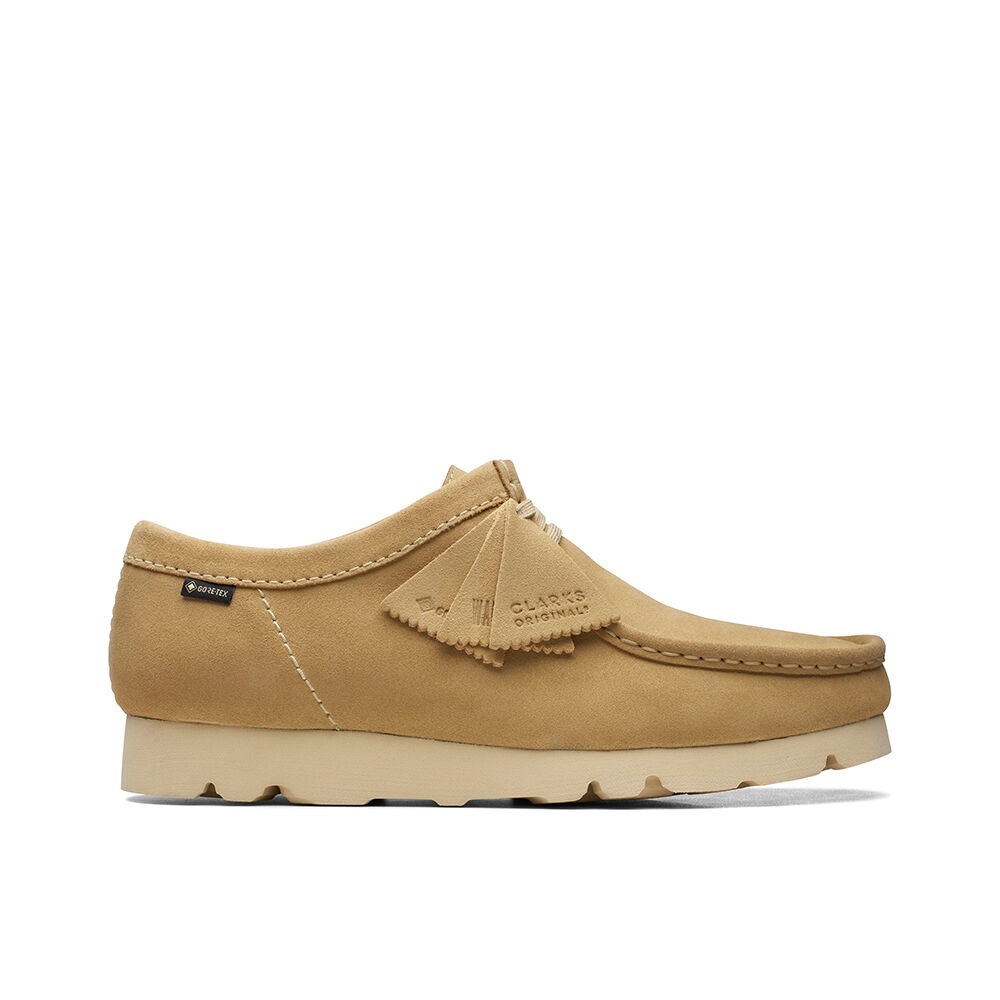 Clarks wallabees cheap maple suede