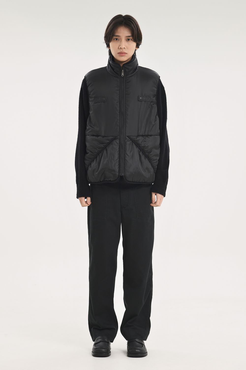 Reversible Sherpa Vest, Black - 감도 깊은 취향 셀렉트샵 29CM