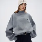 Mockneck raglan sweatshirts