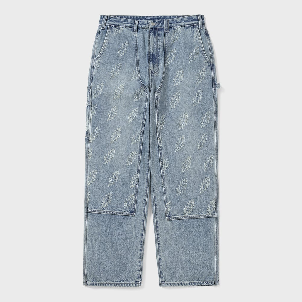 GD Lightning Denim Carpenter Pant Washed Blue - 감도 깊은 취향