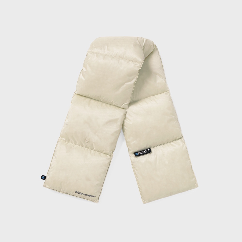 PERTEX T Down Scarf Bone - 감도 깊은 취향 셀렉트샵 29CM