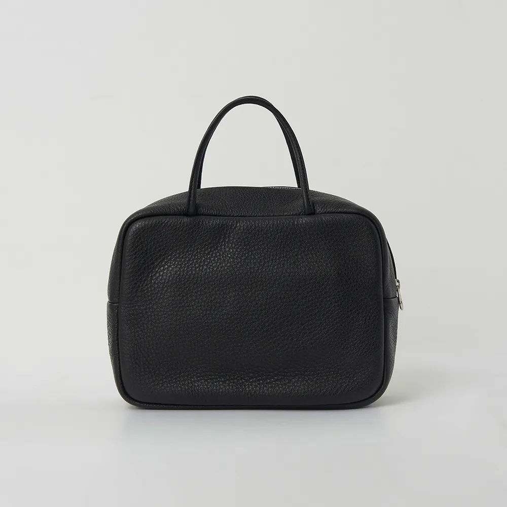 [with 연무드] Square top handle bag_2colors