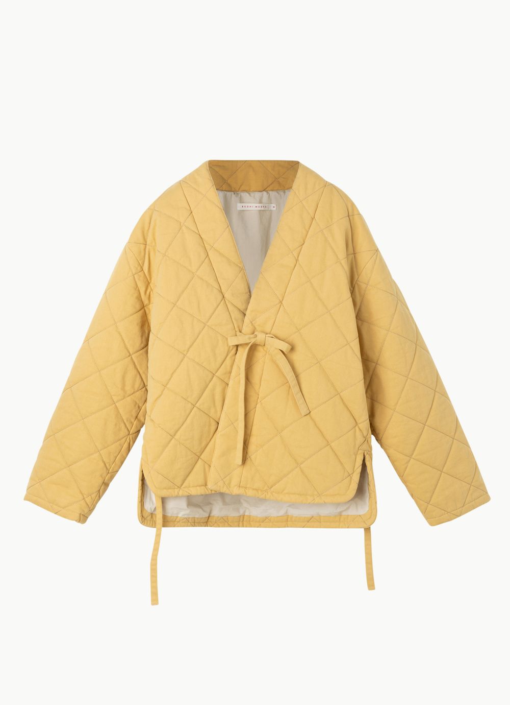 Quilted robe jacket_Oil Yellow 감도 깊은 취향 셀렉트샵 29CM