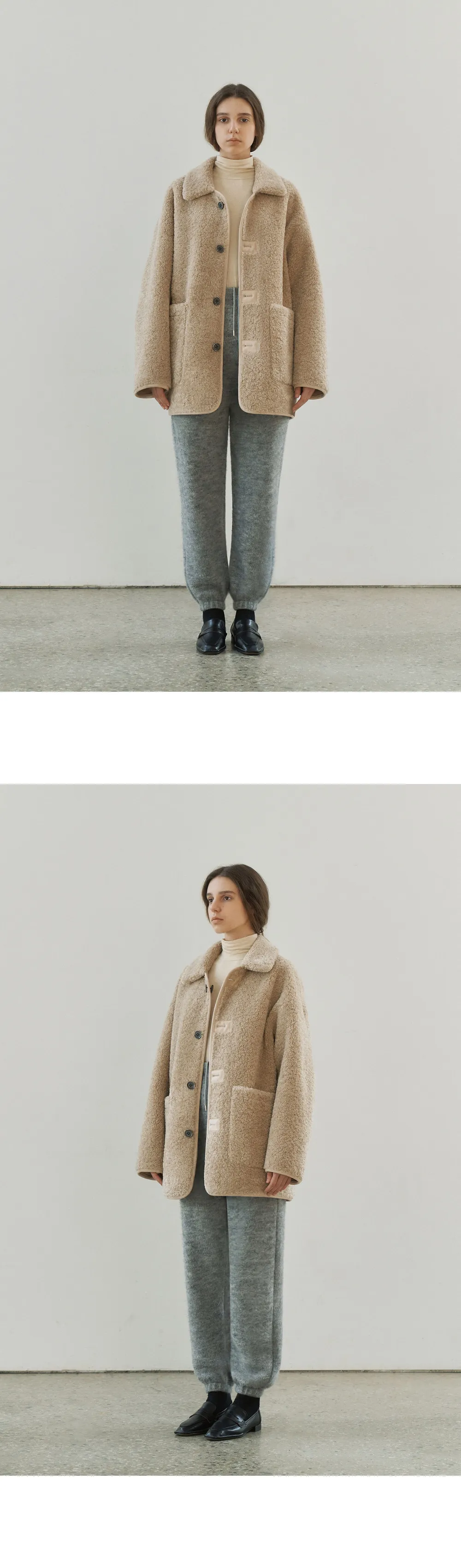 ジャケット・アウター THINK FUR EcoFur Suede Reversible Jacket THINK FUR EcoFur Suede Reversible Jacket