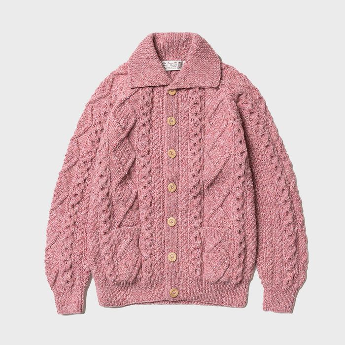 ATHENA DESIGNS 2S Collar Cardigan - Dusty Pink(4735) - 감도 깊은 취향 셀렉트샵 29CM