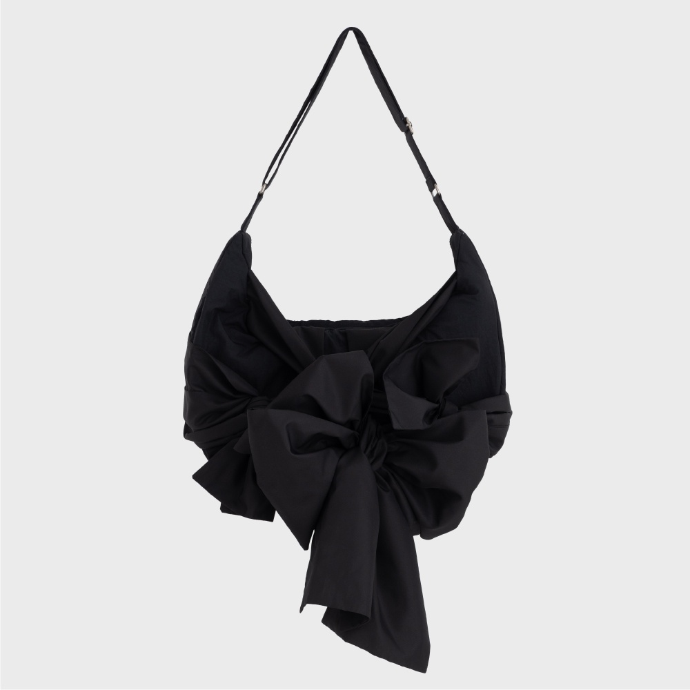 Knotted Shoulder Bag (Nylon-Black) - 감도 깊은 취향 셀렉트샵 29CM