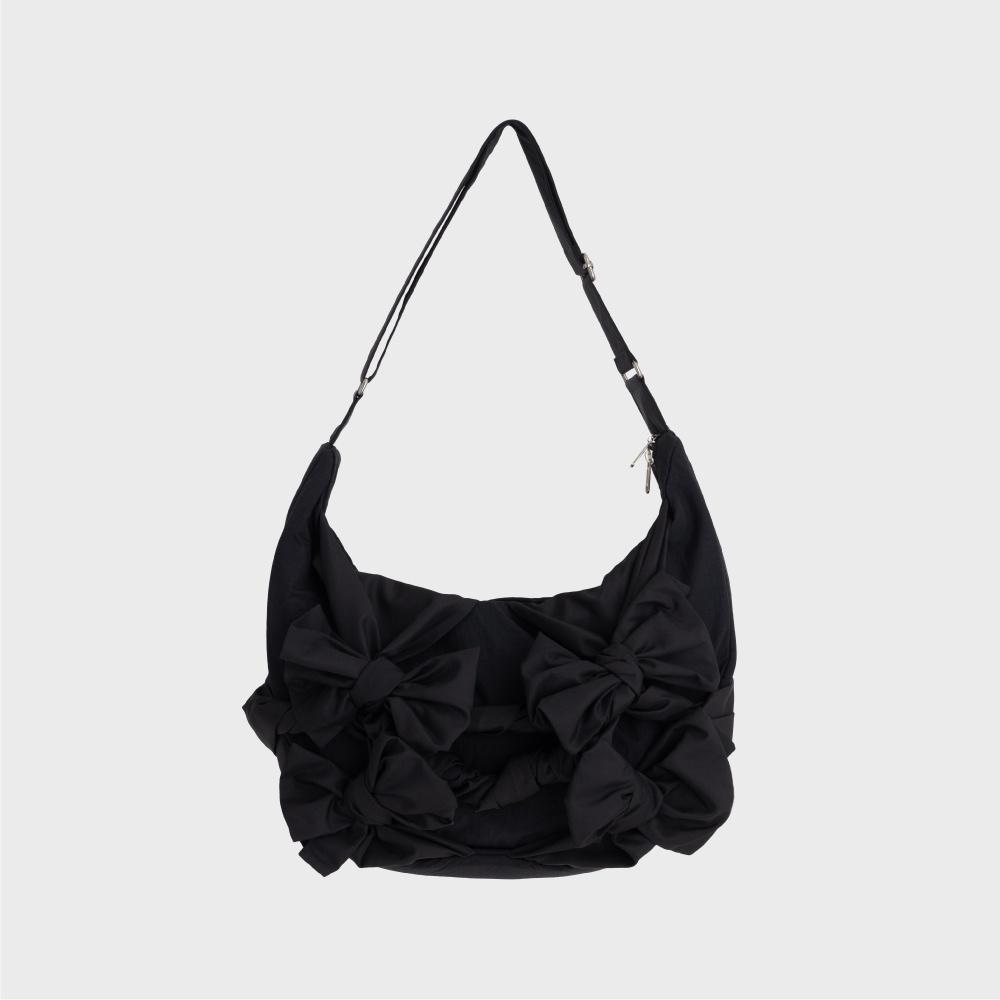 Knotted Shoulder Bag (Nylon-Black) - 감도 깊은 취향 셀렉트샵 29CM