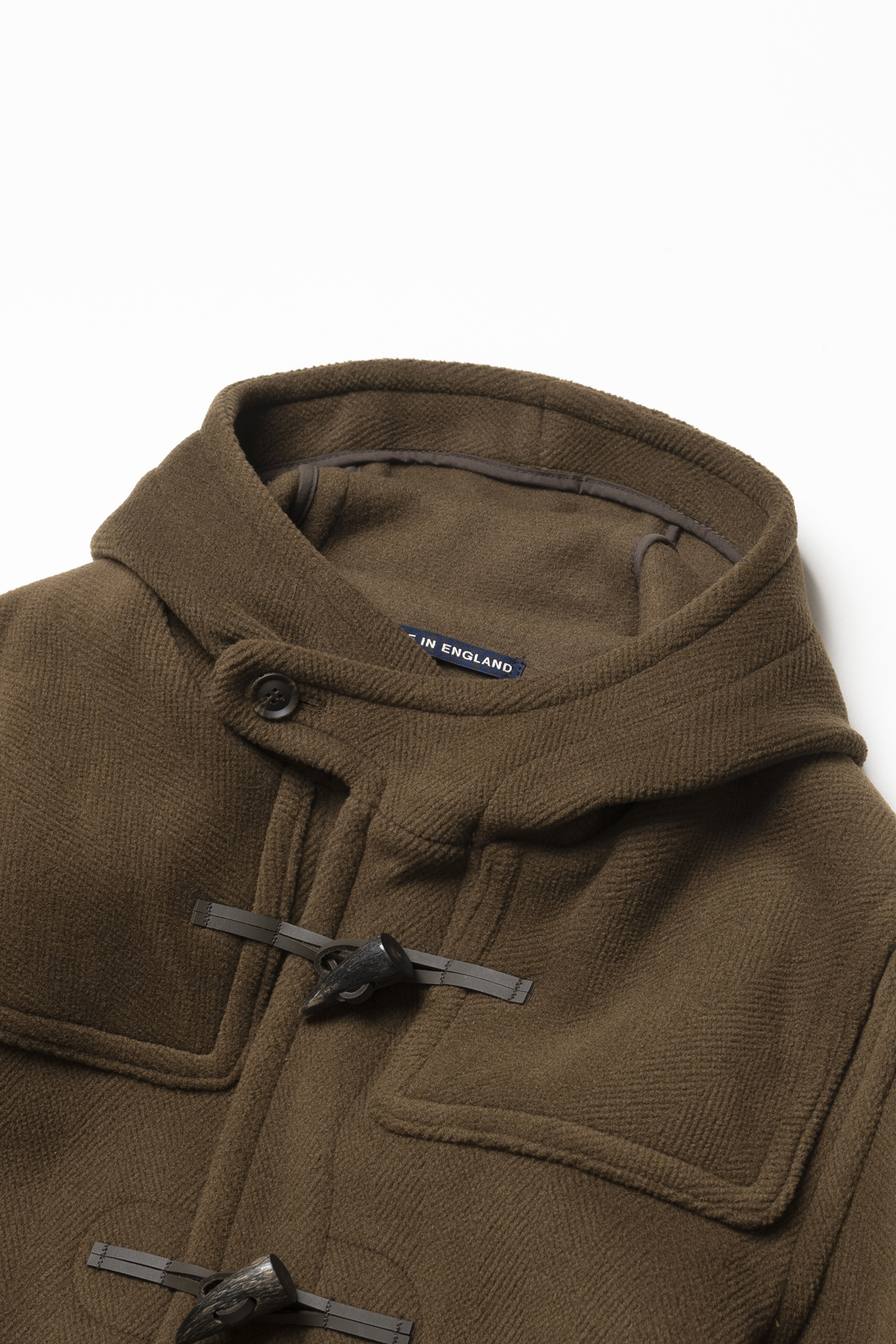 INVERTERE DUFFLE COATJOSHUA ELLIS（VICUNA Joshua Ellis] Milford Mens Oversize Duffle Coat - Vicuna