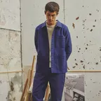 몰스킨 남성 Genuine Lmsm Work Jacket_Blue