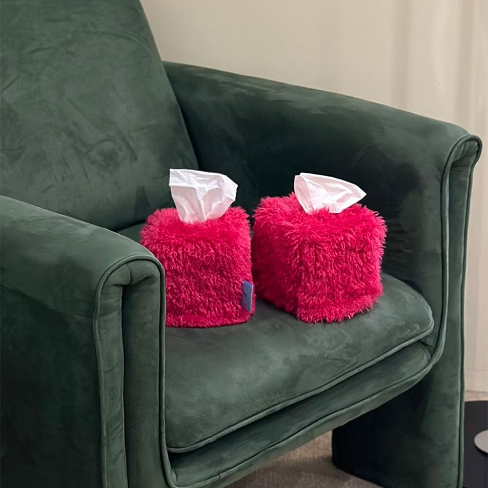 Fur-ppet Mini Tissue Case (Magenta) - 감도 깊은 취향 셀렉트샵 29CM