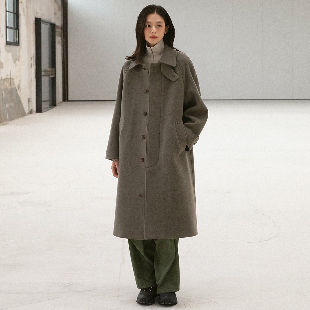 Women's balmacaan clearance coat