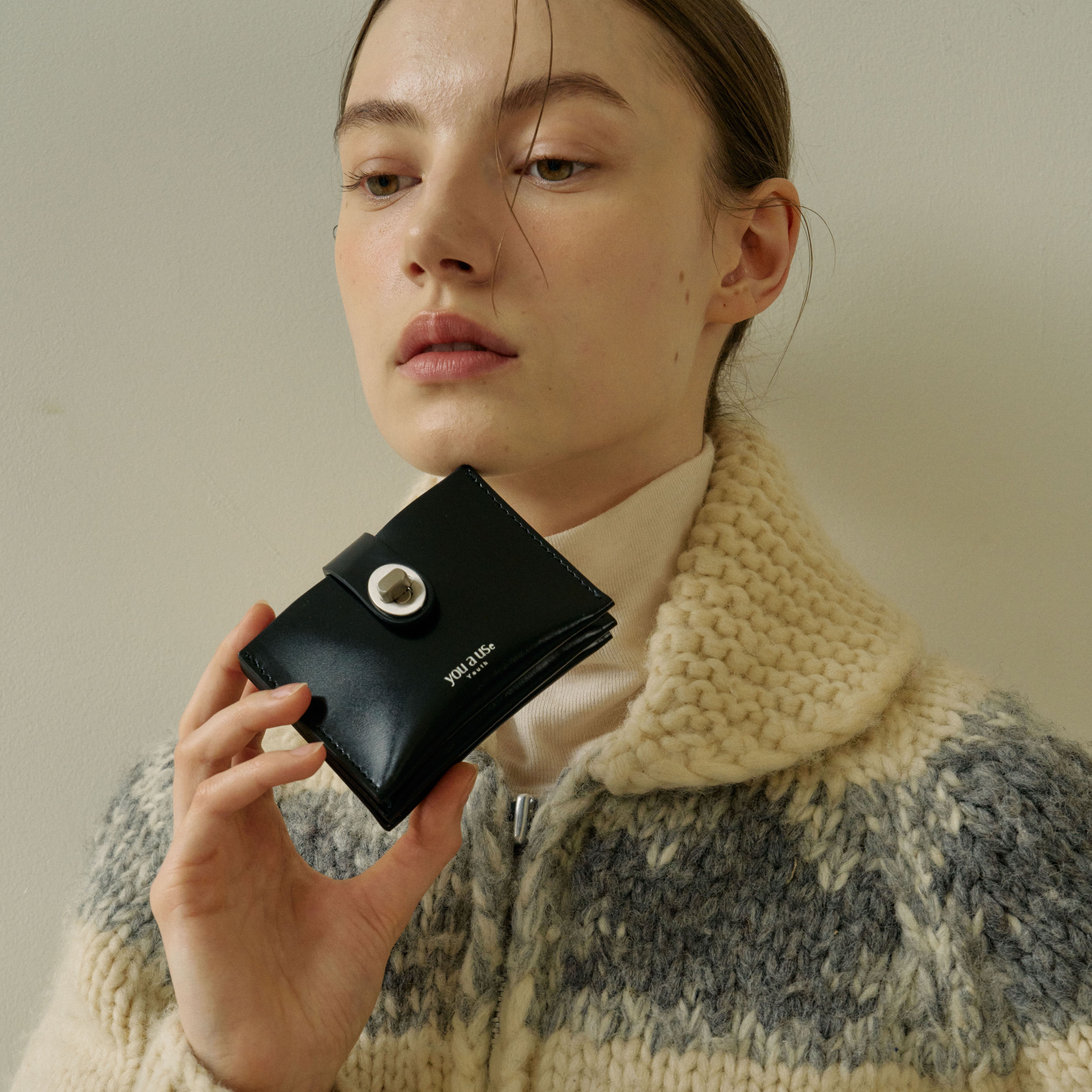 ★you a use★ Roto wallet Black(fullup) Gold/Silver Roto wallet - Black(fullup) Gold/Silver - 감도 깊은 취향
