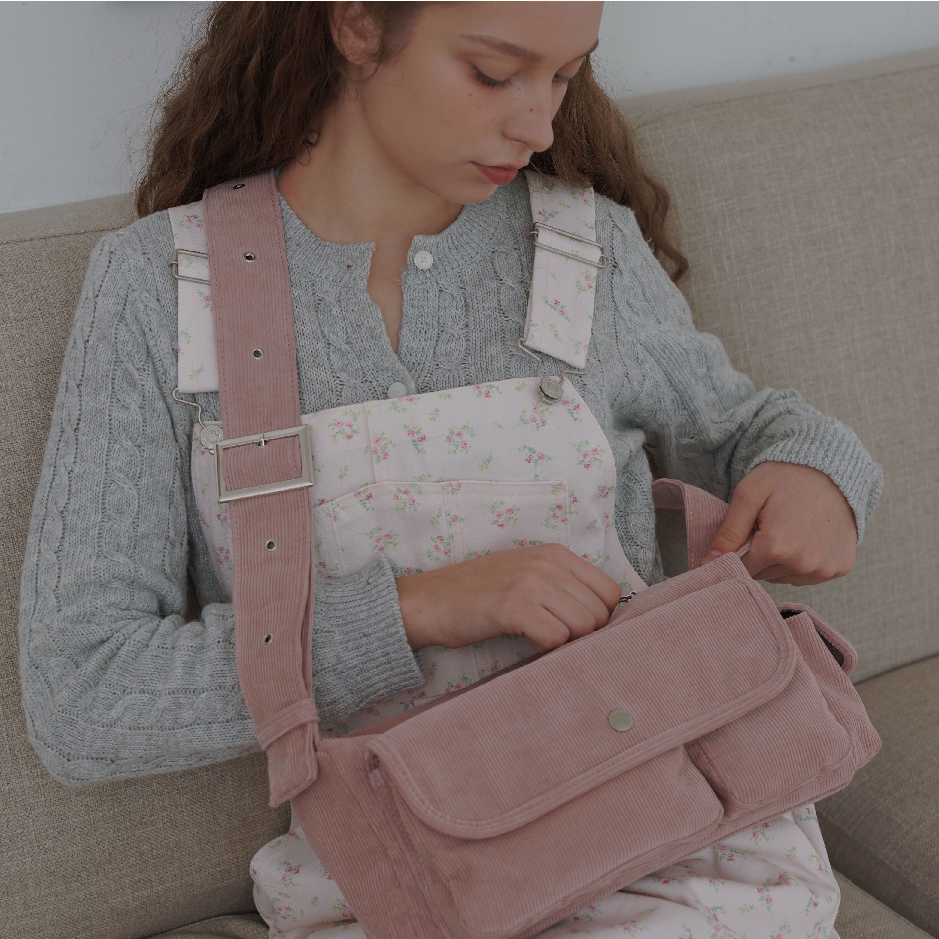 ★cozing★ Cozy pocket bag_indi pink Cozy pocket bag_indi pink - 감도 깊은 취향 셀렉트샵 29CM