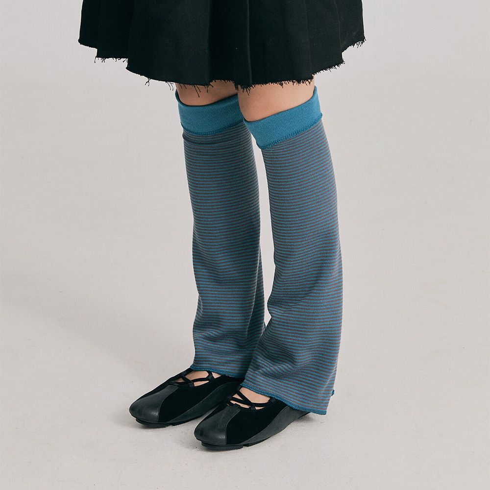 Stripe Leg Warmers BLUE 감도 깊은 취향 셀렉트샵 29CM
