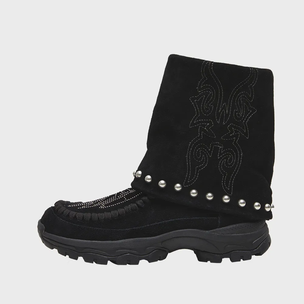 NICEGHOSTCLUB X NOTTZ] Derby Sneakers BLACK - 감도 깊은 취향