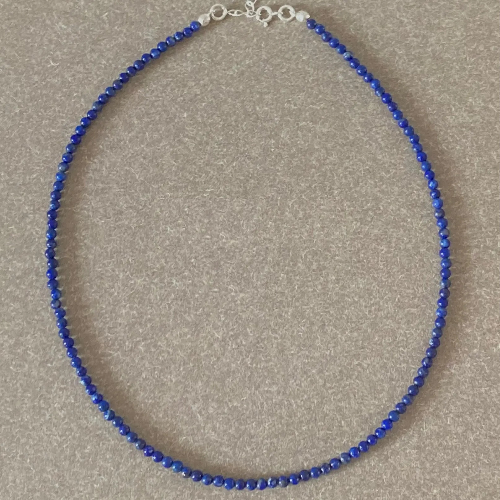 ★MIDNIGHT MOMENT.★ magnet square jade necklace blue magnet square jade necklace - blue - 감도 깊은 취향 셀렉트샵