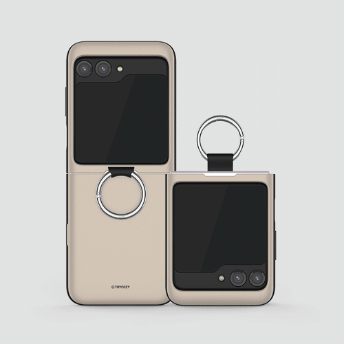 [Z FLIP 3 4 5 호환] 트라이코지 솔리드 뮤트 갤럭시Z플립시리즈 고리형 카드도어범퍼케이스 감도 깊은 취향 셀렉트샵 29CM