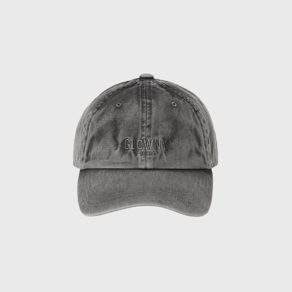 ★2023FW新作★glowny★G CLASSIC WASHED BALL CAP ☆2023FW新作☆glowny☆G CLASSIC WASHED BALL CAP