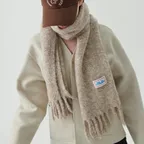 [29CM단독][뉴컬러 오픈] Boucle Tassel Knit Muffler (8 Colors)