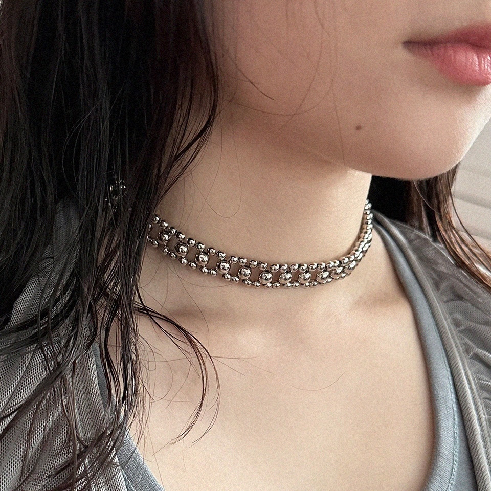 lace ball chain necklace - 감도 깊은 취향 셀렉트샵 29CM