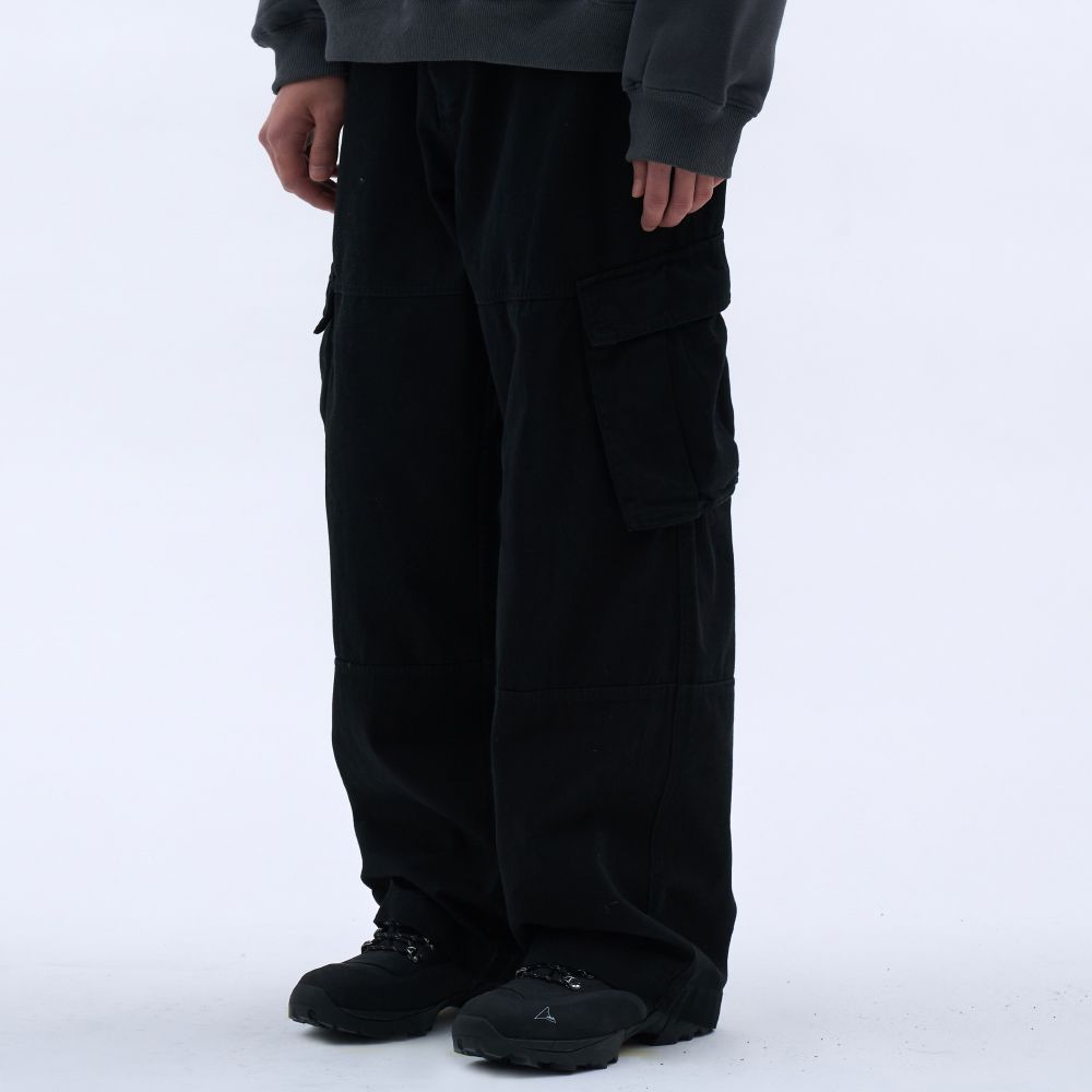 MULTI CARGO PANTS [BLACK] - 감도 깊은 취향 셀렉트샵 29CM