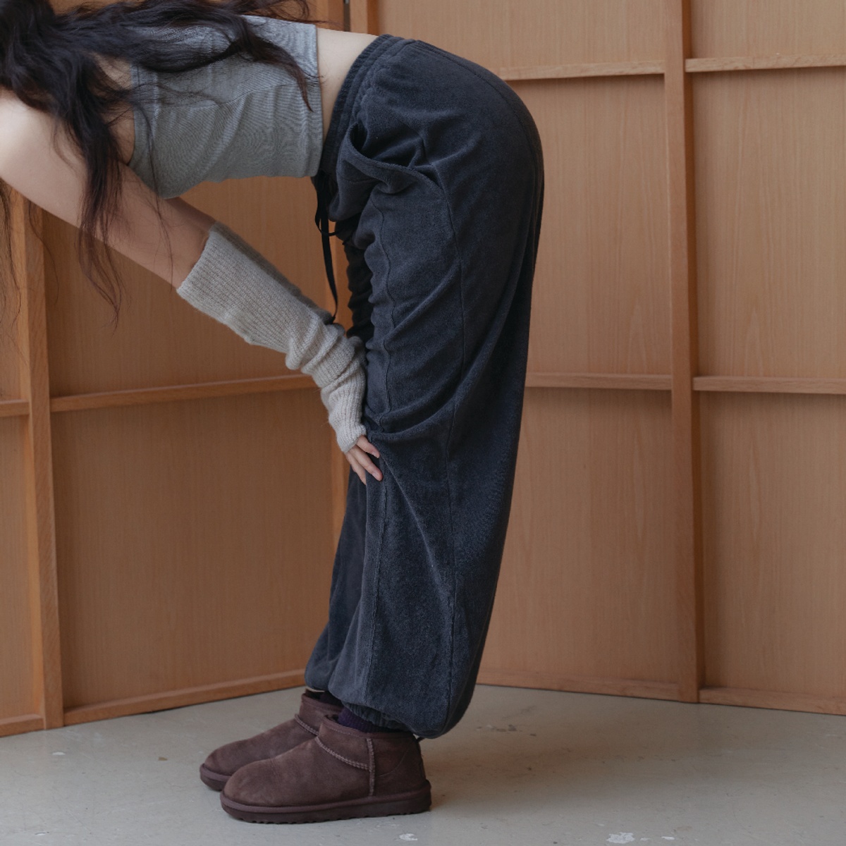 Teddy Terry Pants (Charcoal) - 감도 깊은 취향 셀렉트샵 29CM