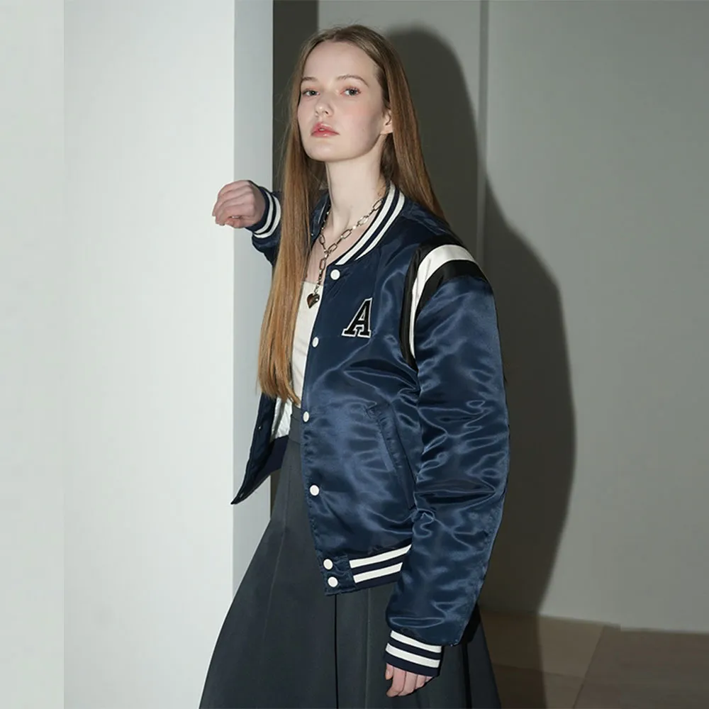 Atlantis Varsity Jacket NAVY - 감도 깊은 취향 셀렉트샵 29CM