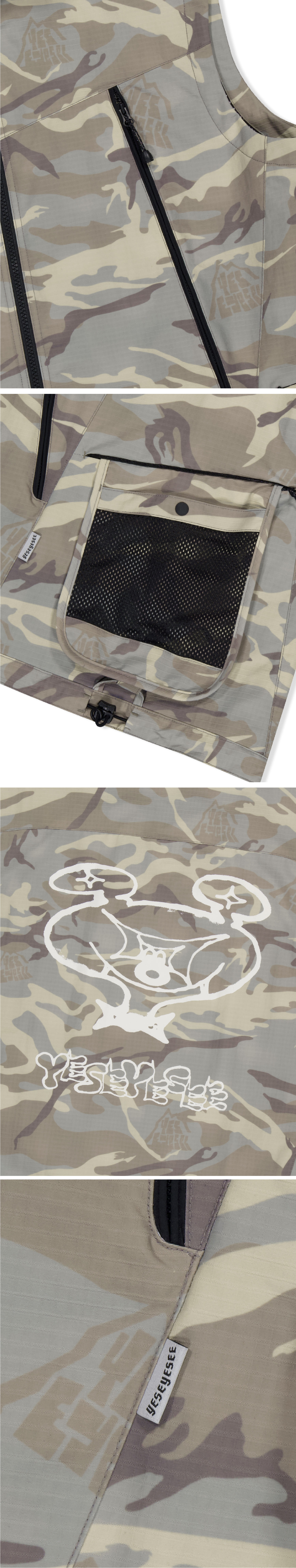 Ranger Zip Vest Camo - 감도 깊은 취향 셀렉트샵 29CM