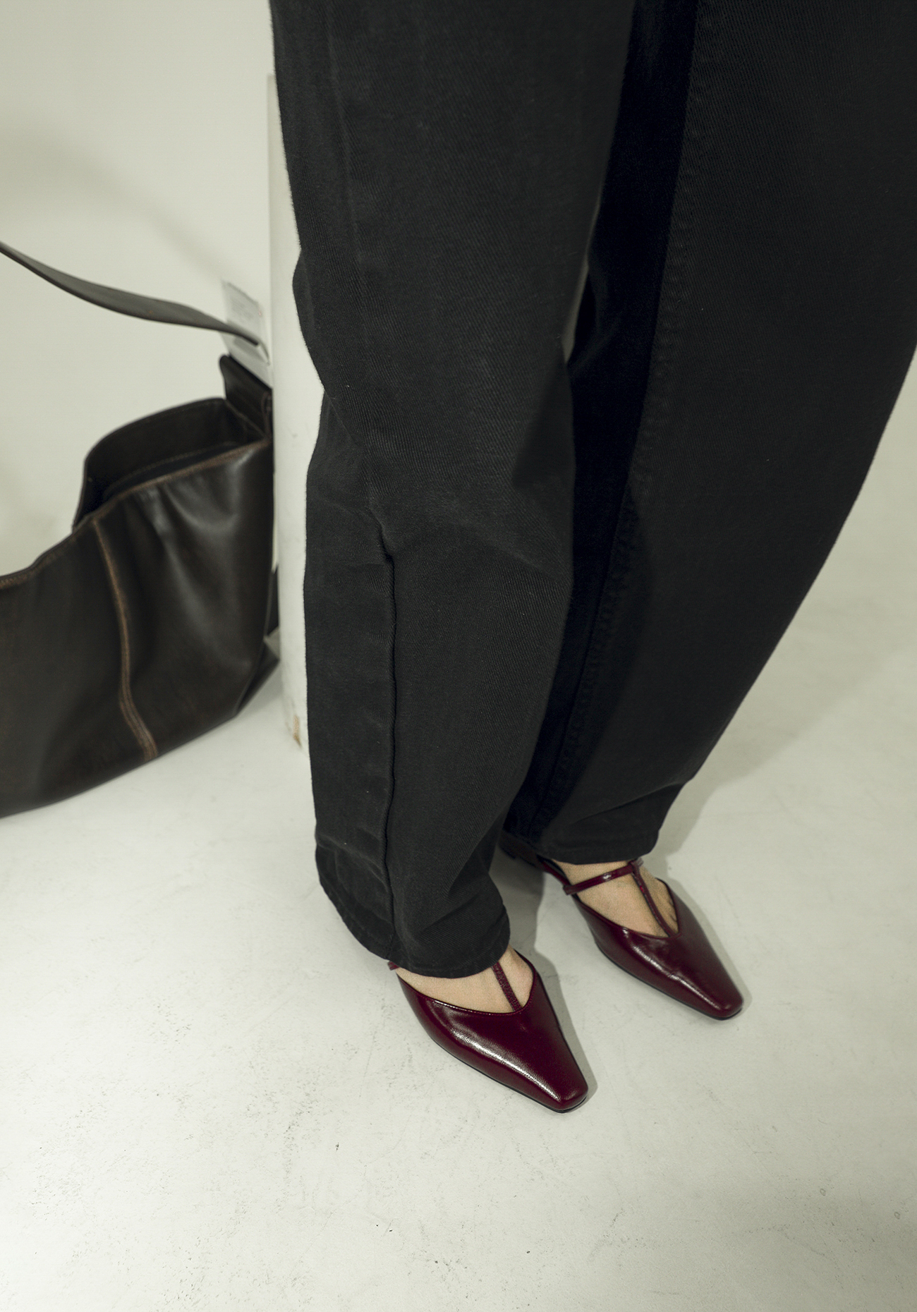 T Strap Sandals Oil Wine 감도 깊은 취향 셀렉트샵 29CM