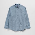 커스텀핏 샴브레이 셔츠 (LIGHT/PASTEL BLUE-450)
