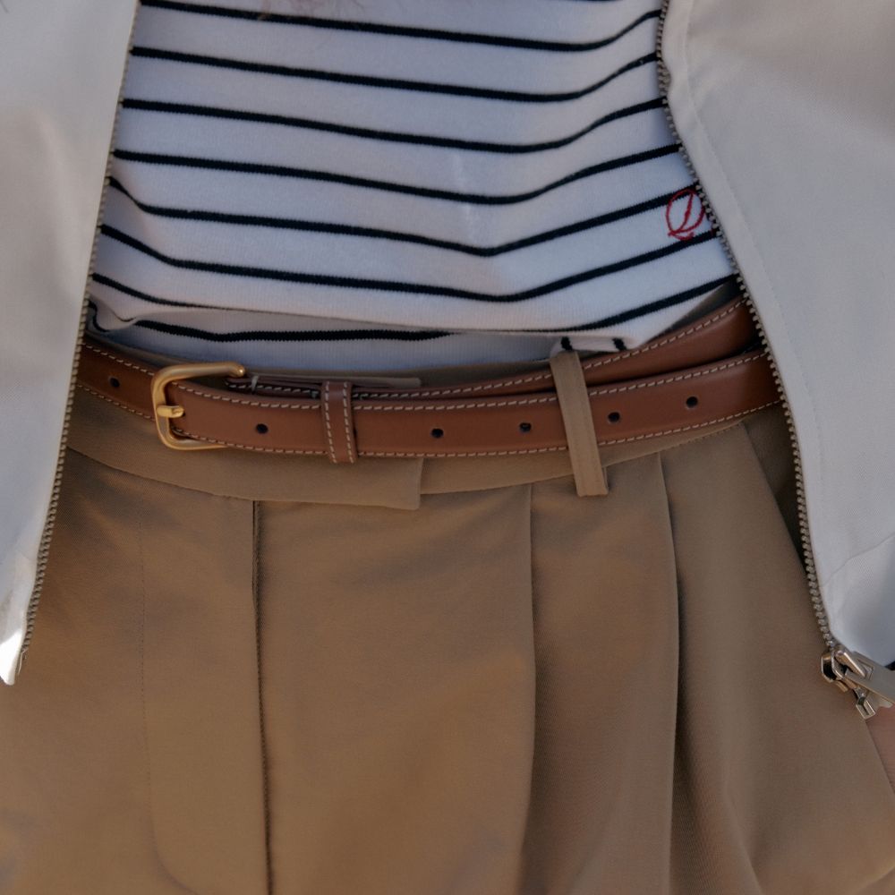 Standard Leather Belt 20mm Brown 29CM standard-leather-belt-20mm-brown-29cm