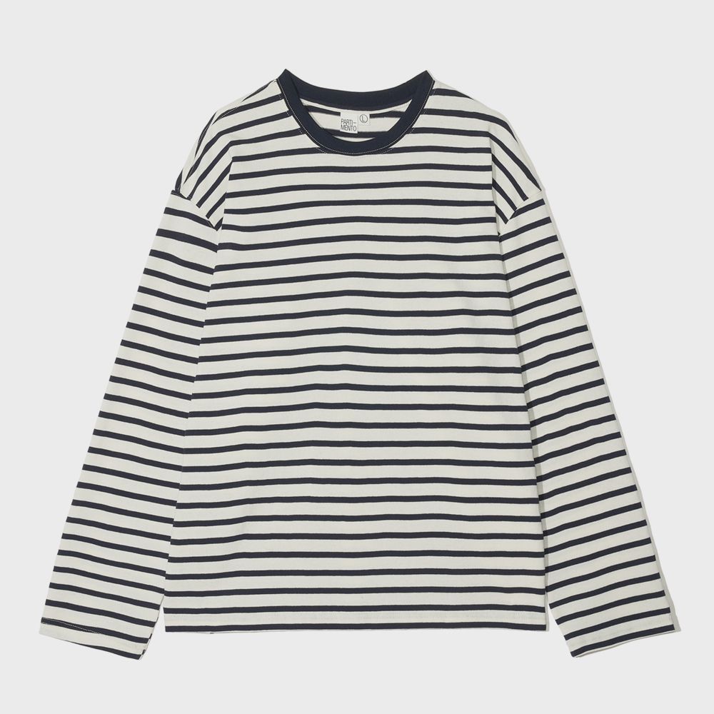 Stripe Long Sleeve Navy - 감도 깊은 취향 셀렉트샵 29CM