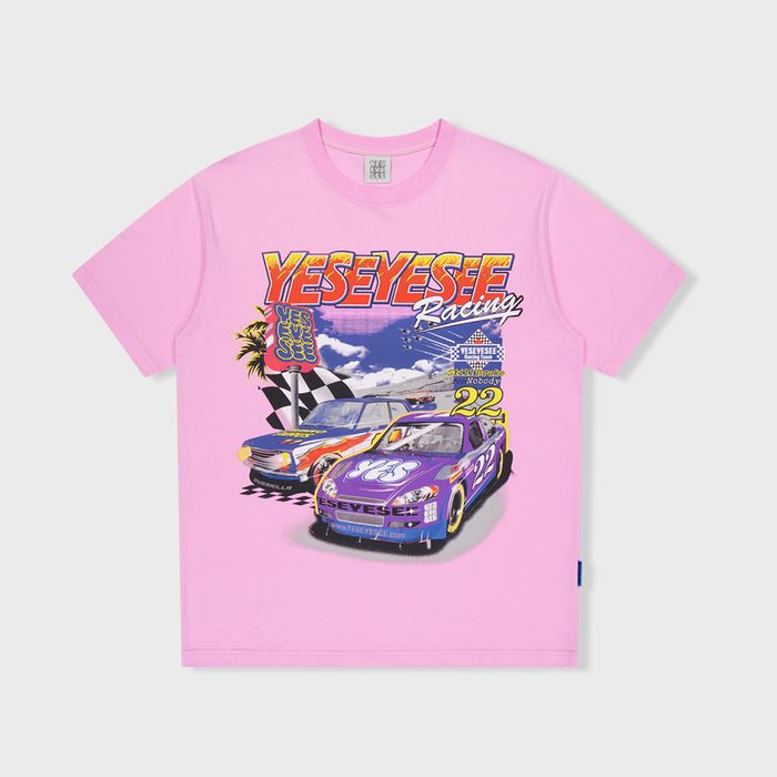 Racing 22 Tee Pink - 감도 깊은 취향 셀렉트샵 29CM