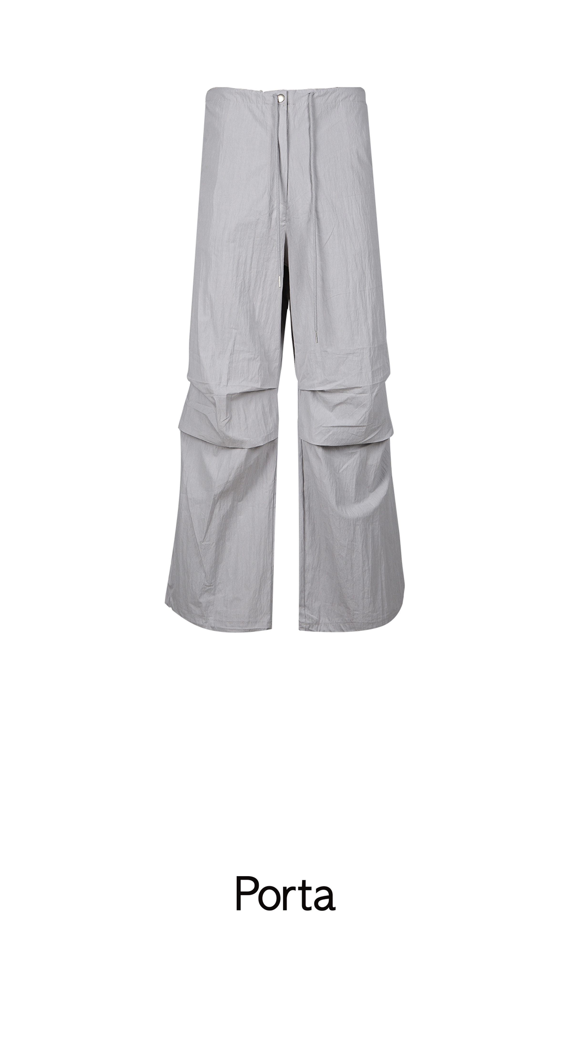 TUCK WIDE PANTS, GREY - 감도 깊은 취향 셀렉트샵 29CM