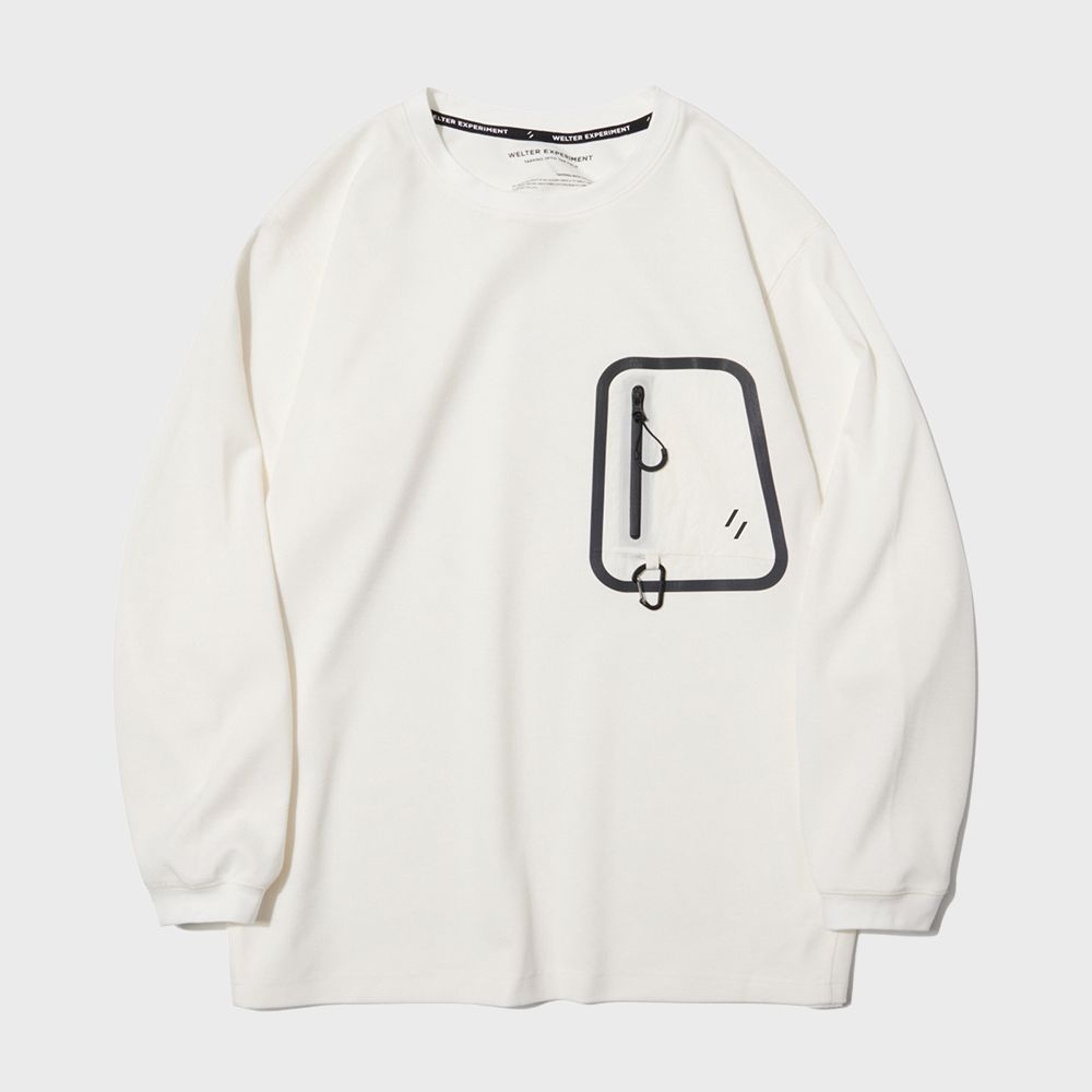 WLT011_OUT POCKET COVER LONG SLEEVE_White 감도 깊은 취향 셀렉트샵 29CM