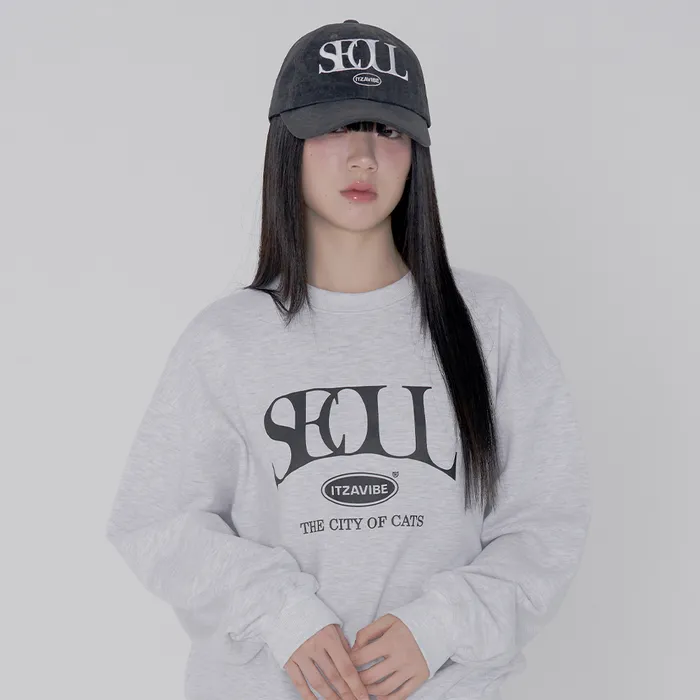 キャップ ITZAVIBE CITY OF CATS BALL CAP_SEOUL キャップ ITZAVIBE CITY OF CATS BALL CAP_SEOUL CITY OF CATS