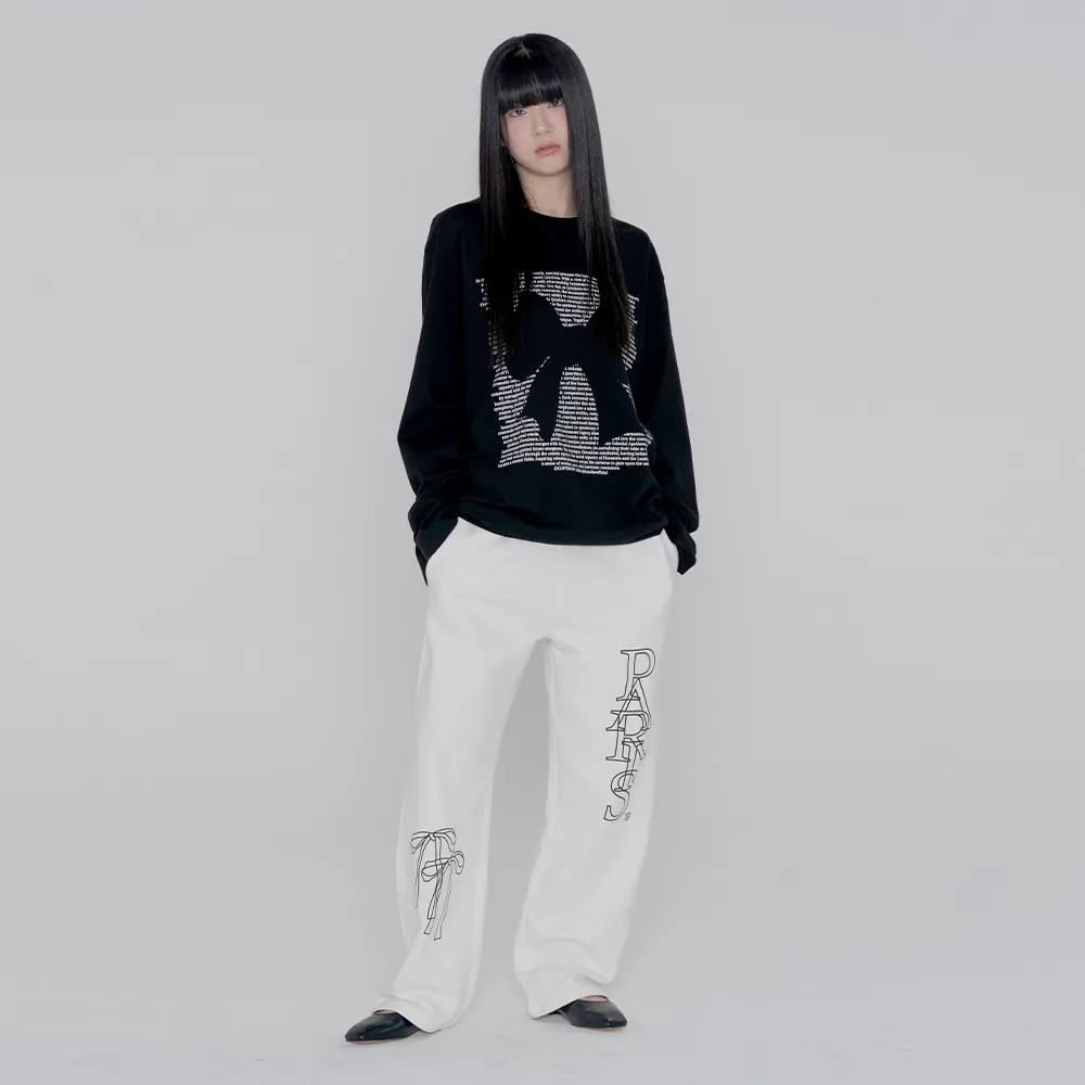 ■FANCY CLUB■ NF WESTERN STITCH LINE JOGGER PANTS WHITEF23Q NF] WESTERN STITCH LINE JOGGER PANTS (WHITE)_F23QD845