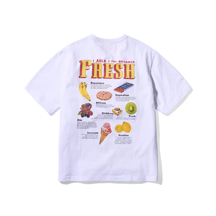 AECA WHITE AECA FRESH Tシャツ 2colors Tee - 에이카화이트
