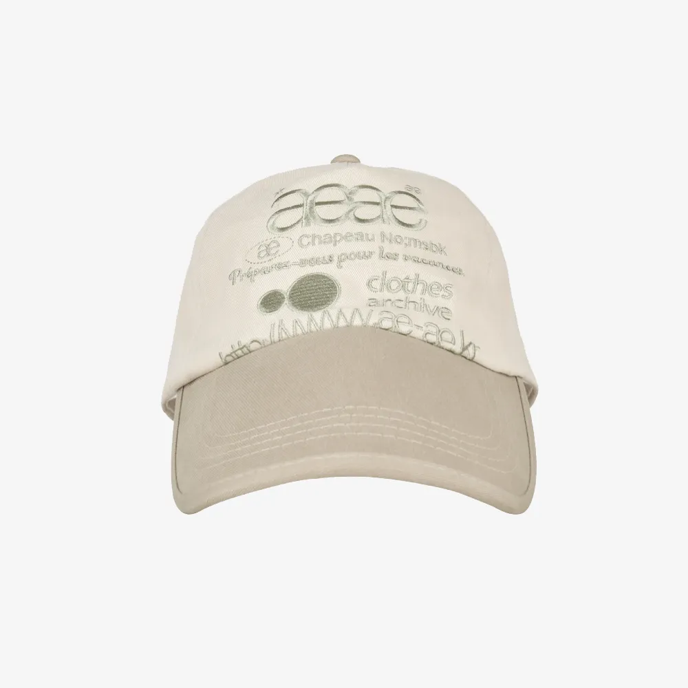 帽子 WEB LOGO MESH CAP [OLIVE/BEIGE] 8月下旬お届けアイテム】WEB LOGO MESH CAP [OLIVE/BEIGE