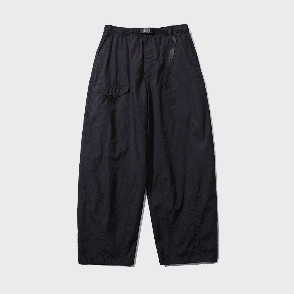 [SS24] WIDE FLIGHT PANTS / BLACK RIPSTOP - 감도 깊은 취향 셀렉트샵 29CM