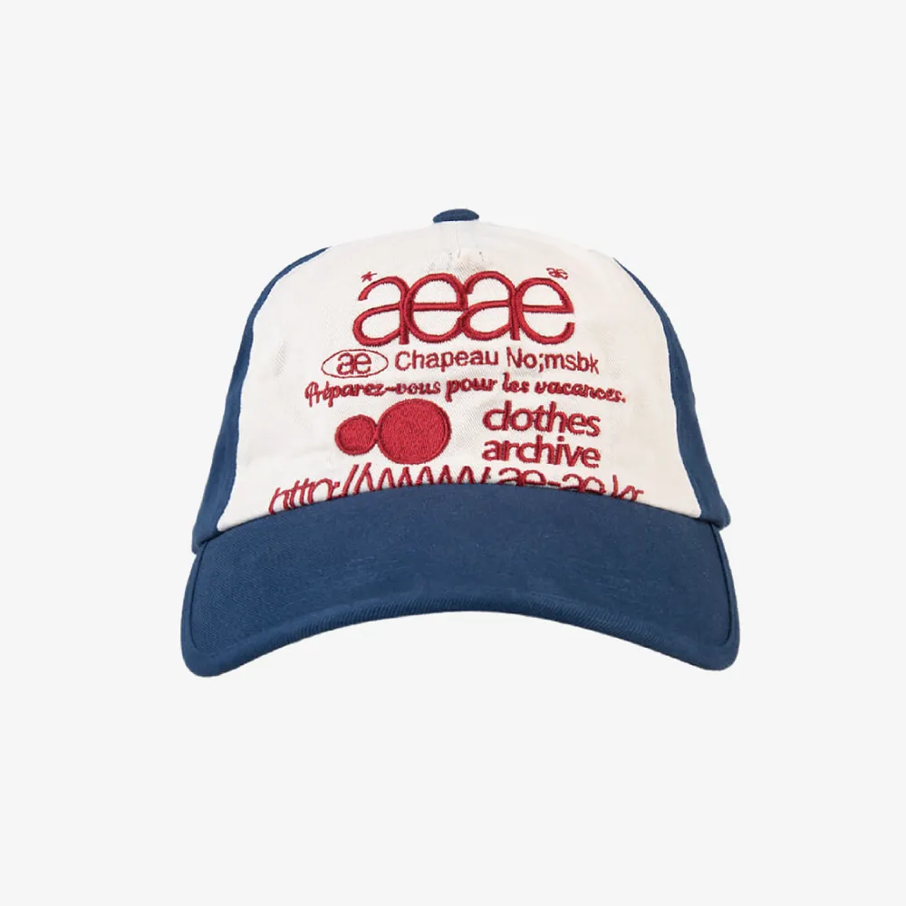 キャップ AEAE Web Logo 5pannel Cap [Charcoal/Moca] Web Logo 5pannel Cap [Charcoal/Moca] - 감도 깊은 취향 셀렉트