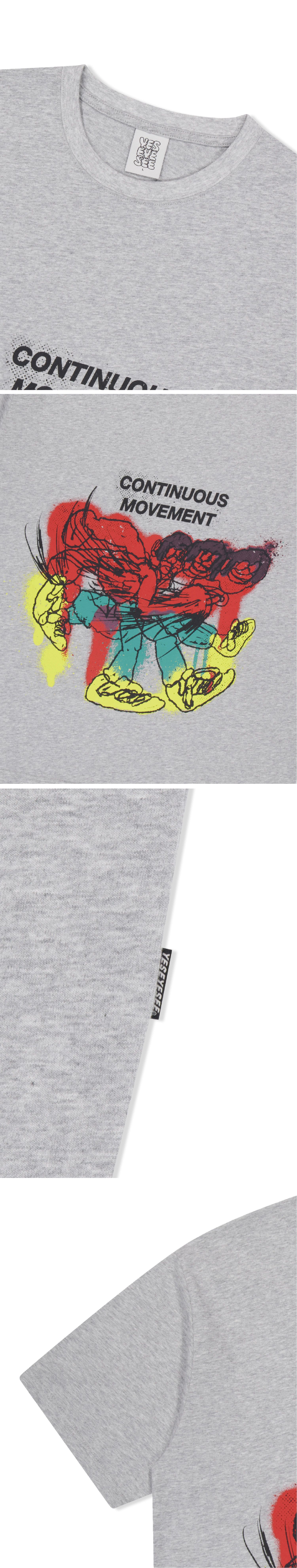 PJW Movement Tee Grey - 감도 깊은 취향 셀렉트샵 29CM