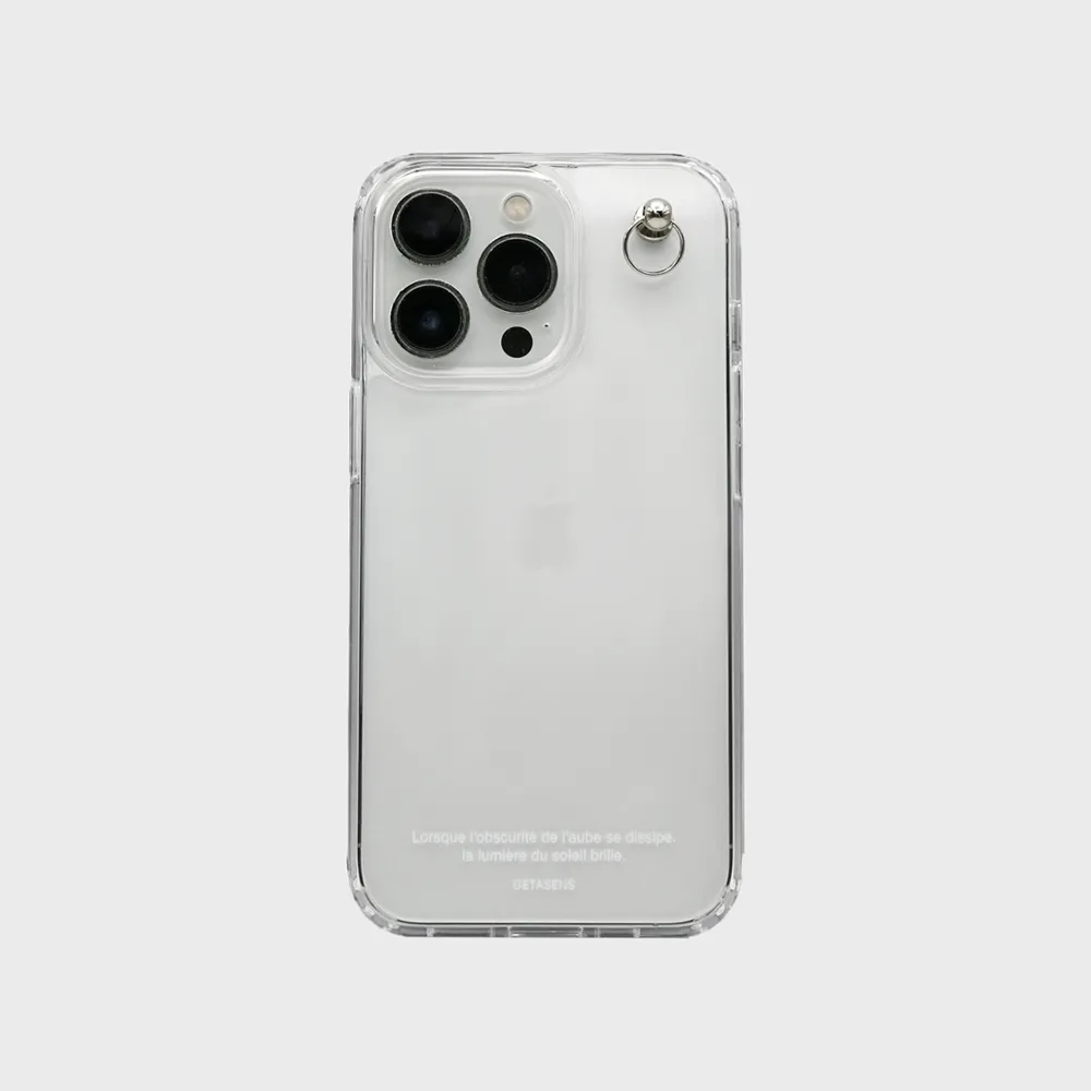 ★ MISEKI SEOUL★ Misekiseoul graphic case 01 CLEAR BLACK M Misekiseoul graphic case 01 CLEAR BLACK - 감도 깊은 취향