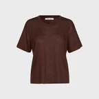 (W) SAKAYLA T-SHIRT 15202 (BROWN STONE)