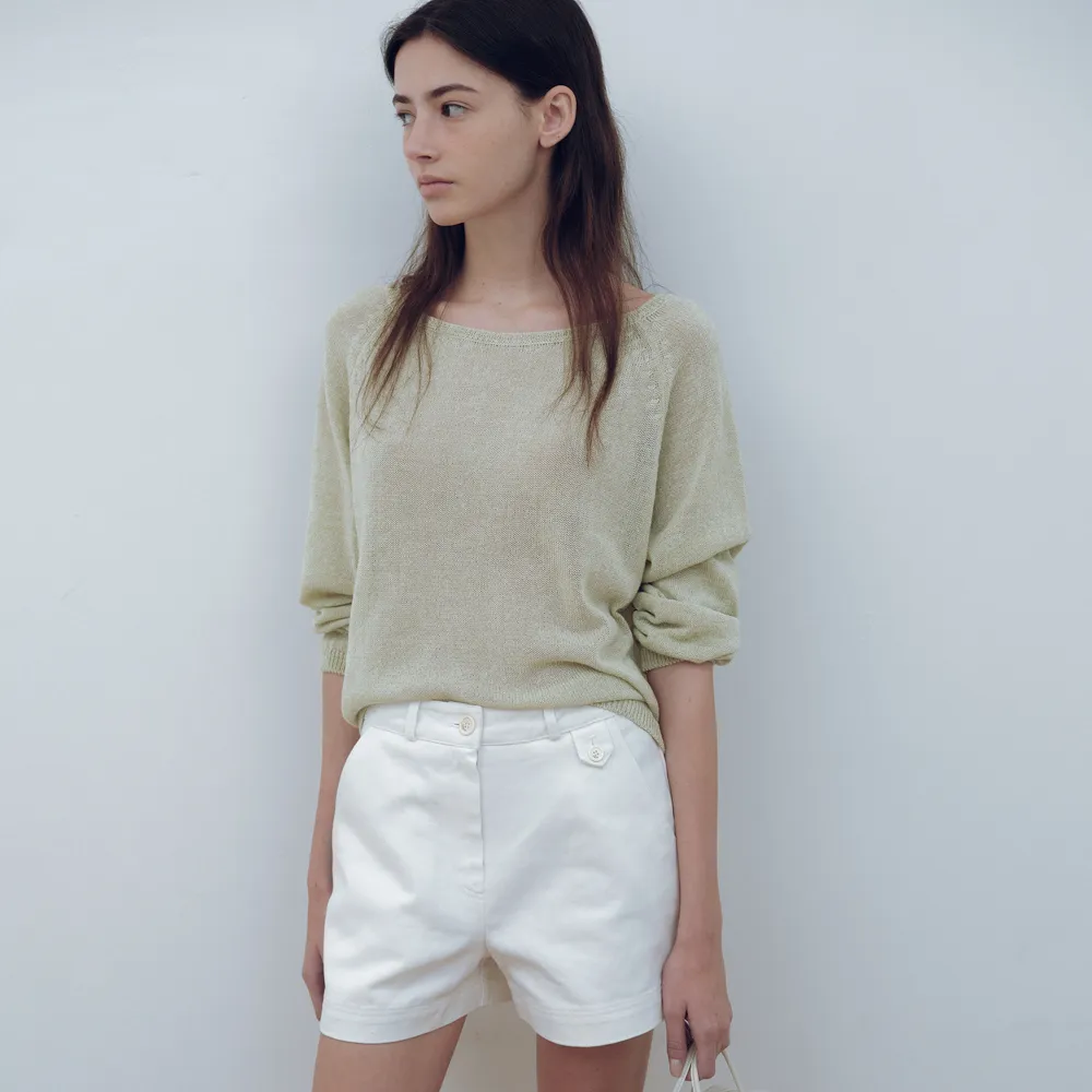 [4차 리오더][with 연무드] Loose linen boatneck knit_4colors