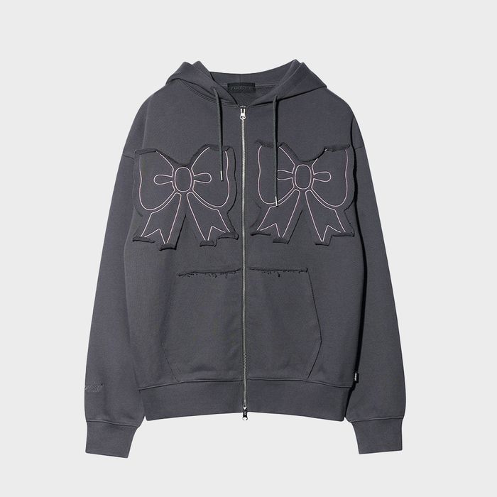 YOUHEE RIBBON HOOD ZIP-UP (3COLOR) - 감도 깊은 취향 셀렉트샵 29CM